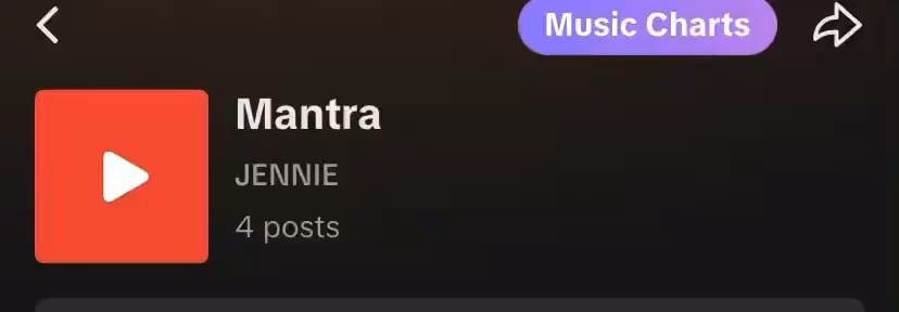 241001 Jennie - Mantra Snippet from TikTok