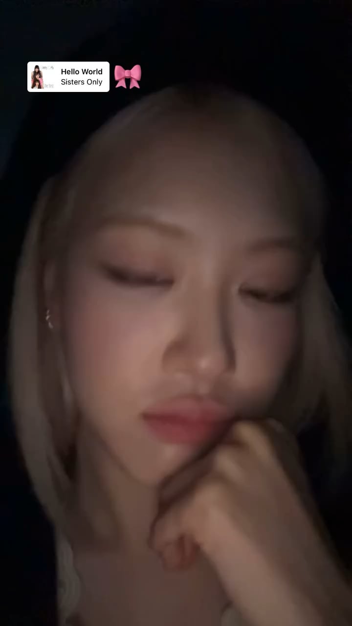 240907 Rosé IG Story Update