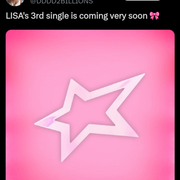 Pink ? 🤔 Her pink hair for NW? HMMM 🤔🤔 Lisa ?