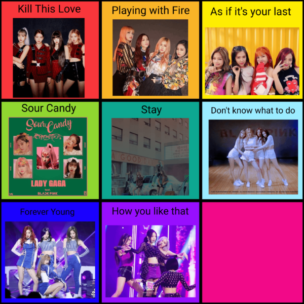 240922 - Blackpink songs as colors, Day 9(Last): Pink!!!