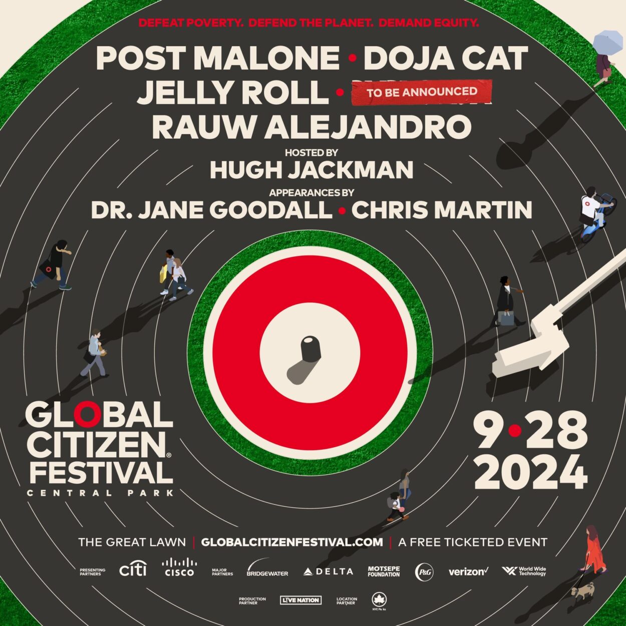 Selling Global Citizen Tickets (2) LISA will be there!