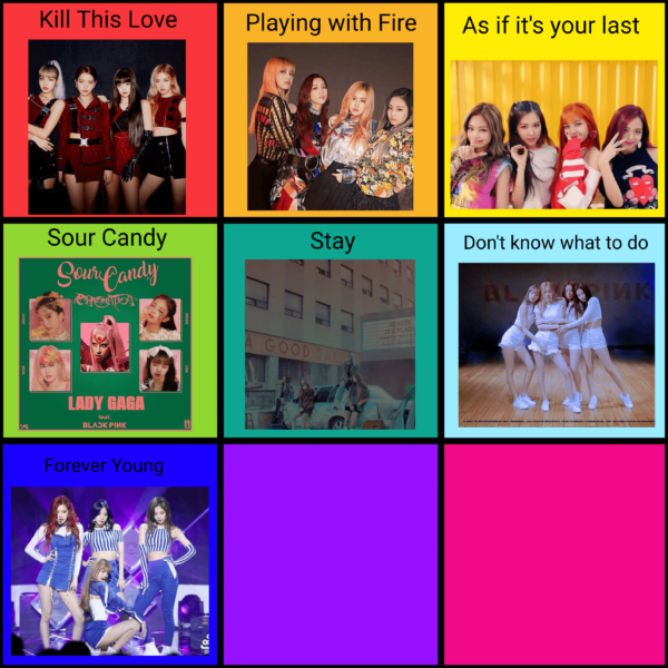 240921 - Blackpink songs as colors, Day 8: Purple!