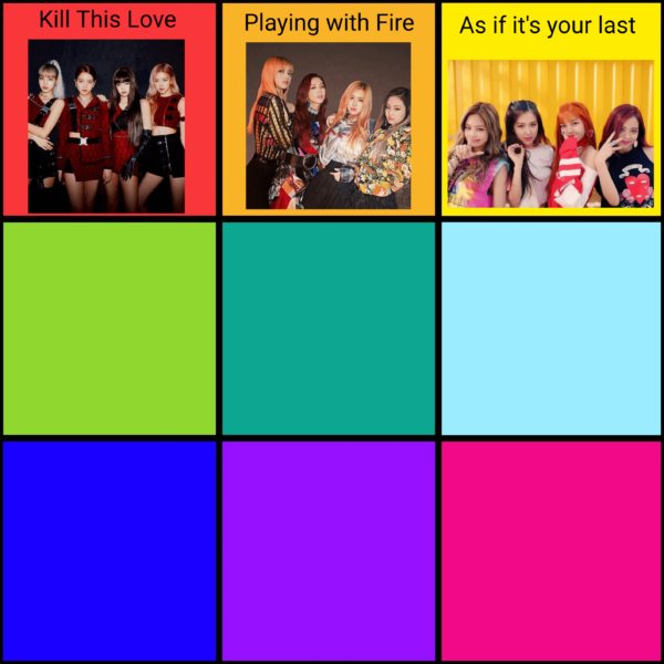 240917 - Blackpink songs as colors, Day 4: Green!