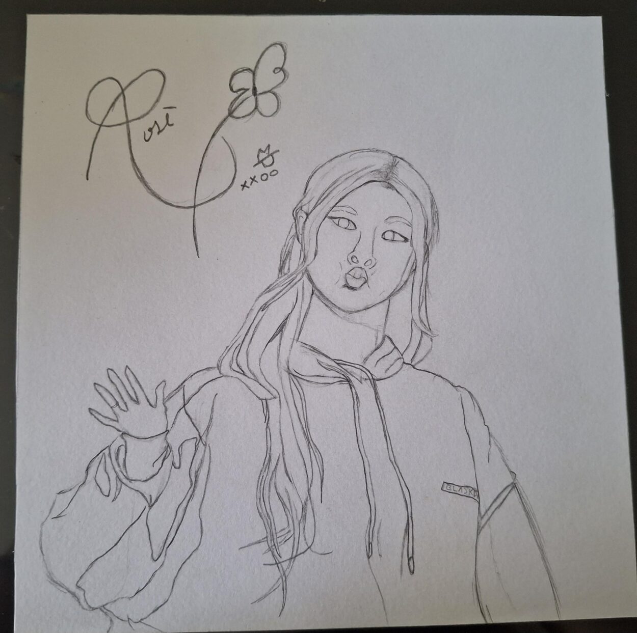 Rate my Rosé drawing out of 10!