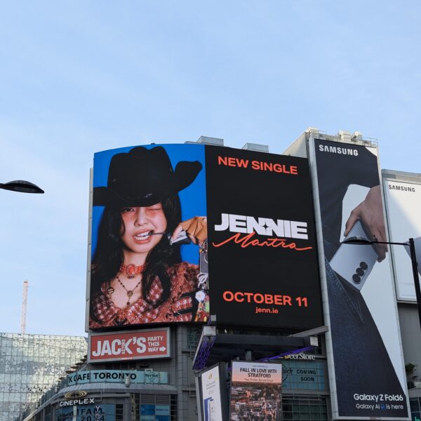 241003 - Jennie's new single being promoted in Toronto.