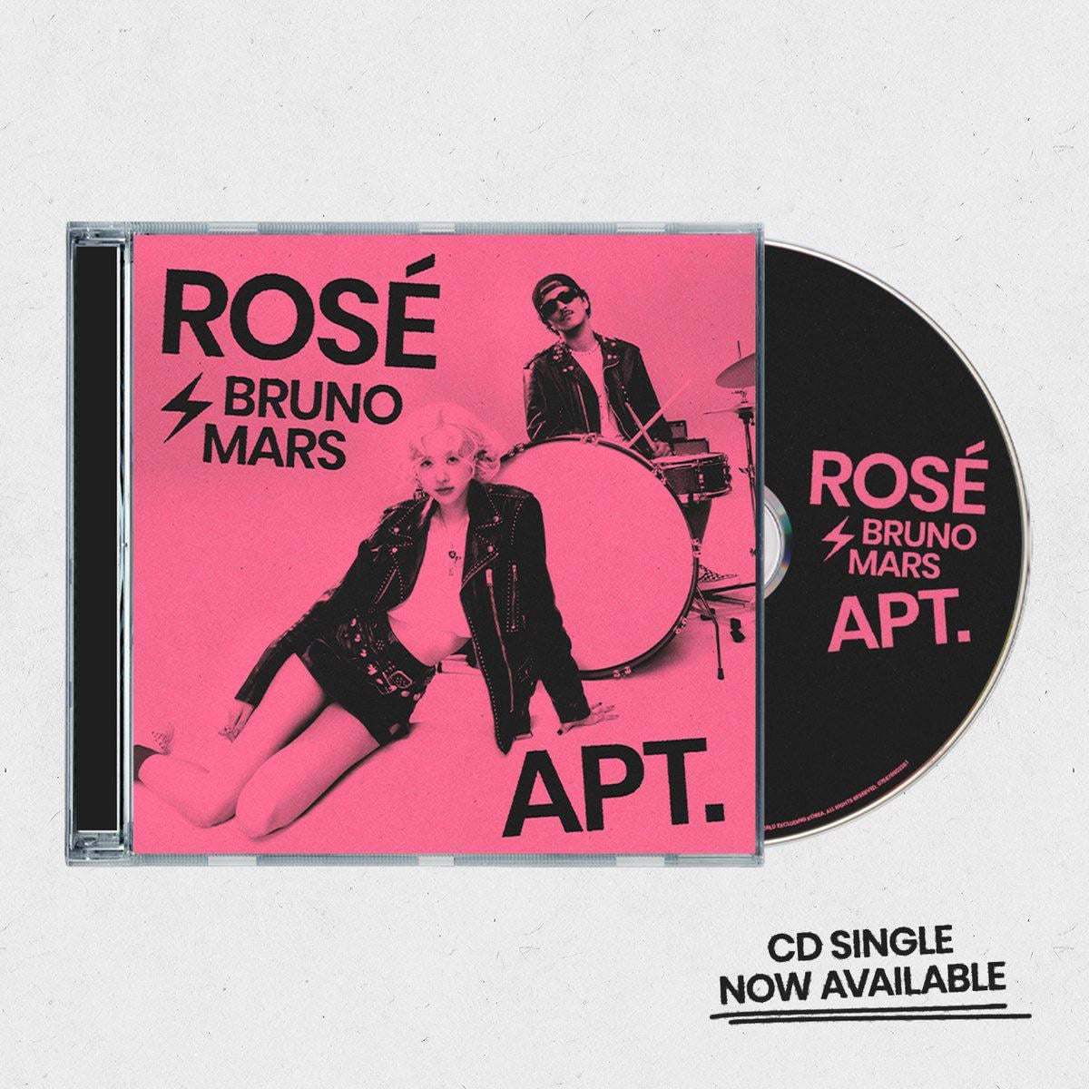 241017 ROSÉ & Bruno Mars - ‘APT.’ | Single CD Pre-order Now