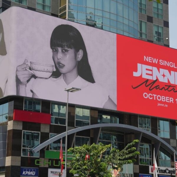 241005 JENNIE Billboard Takeover in Southeast Asia